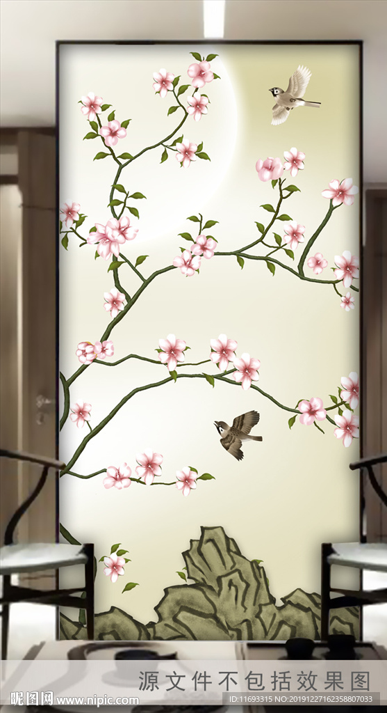 新中式花鸟图
