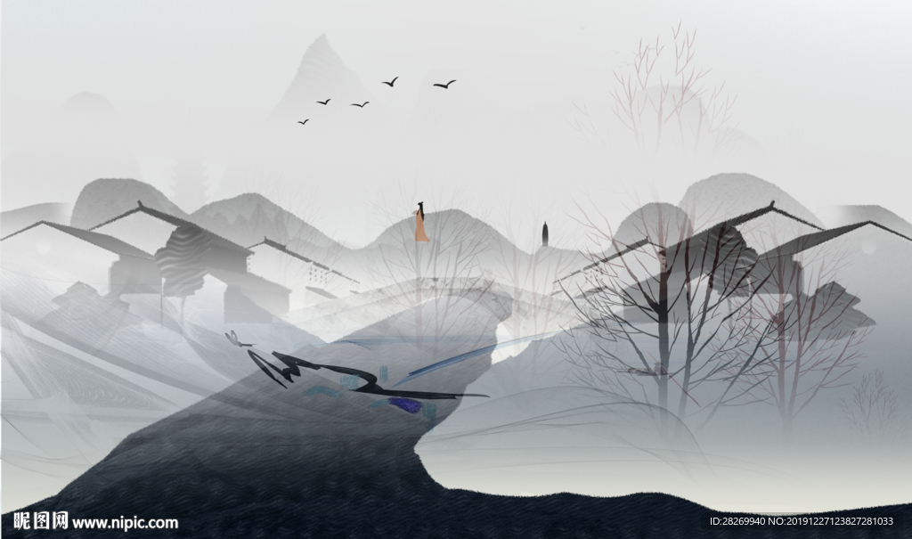 山水画