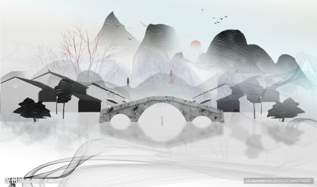 山水画