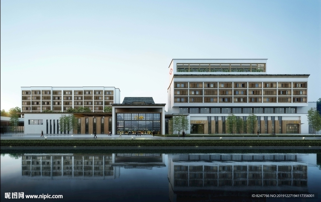 住宅区立面建筑效果图