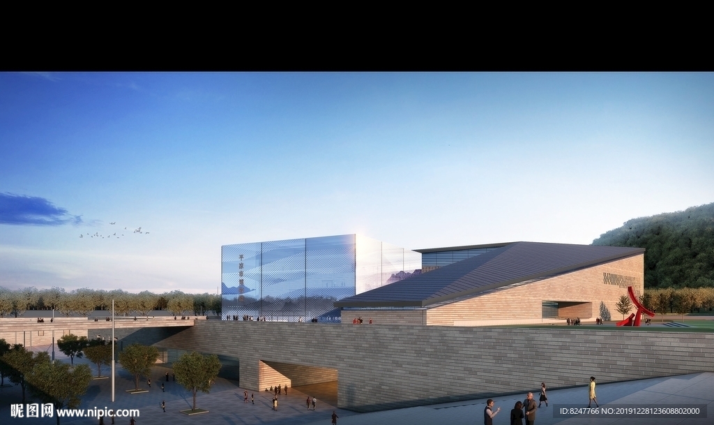 研究所建筑效果图