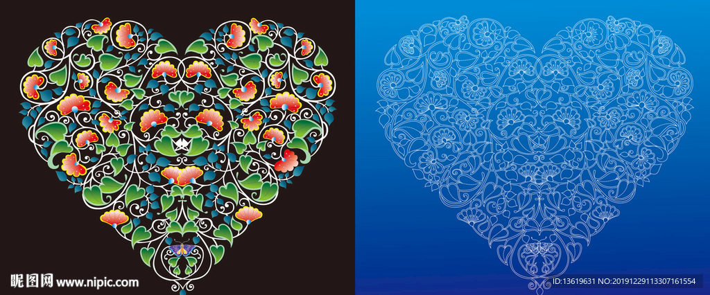 秘密花园—心型