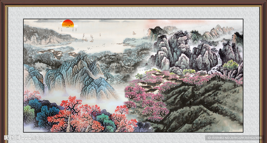 旭日东升