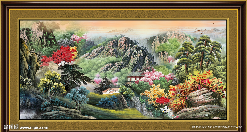 风景如画