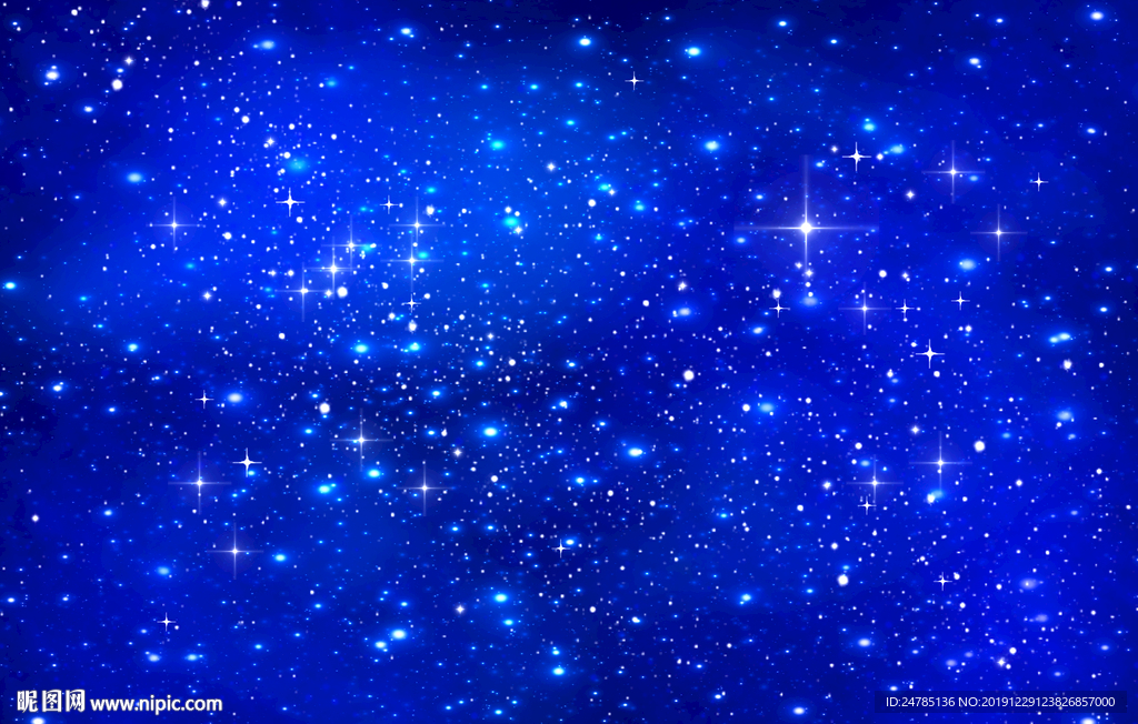 蓝色星空