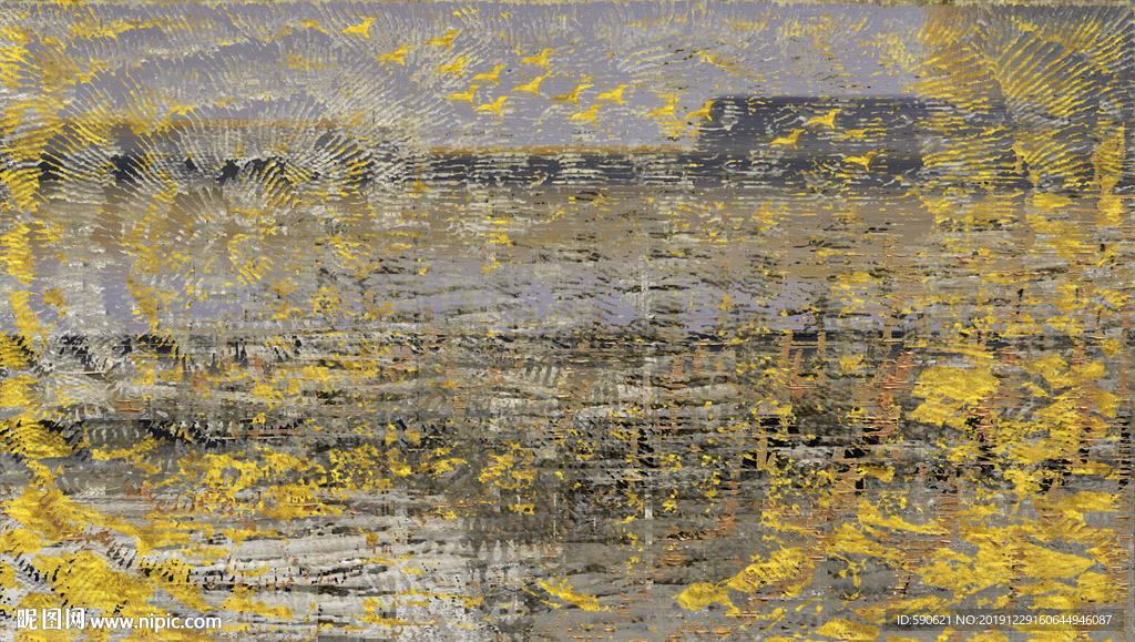 抽象油画