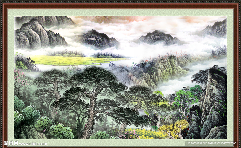 国画山水