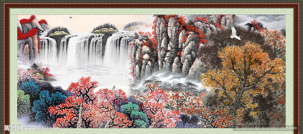 国画山水