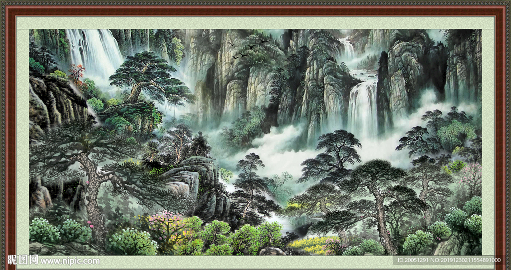 国画山水