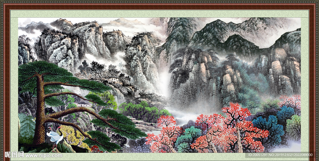 国画山水