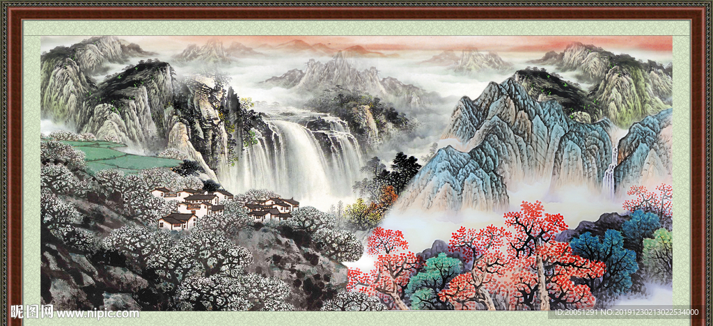 国画山水