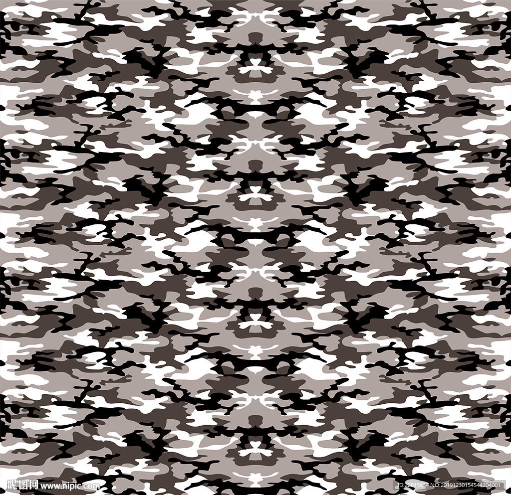 矢量数码迷彩图案纹样印花设计