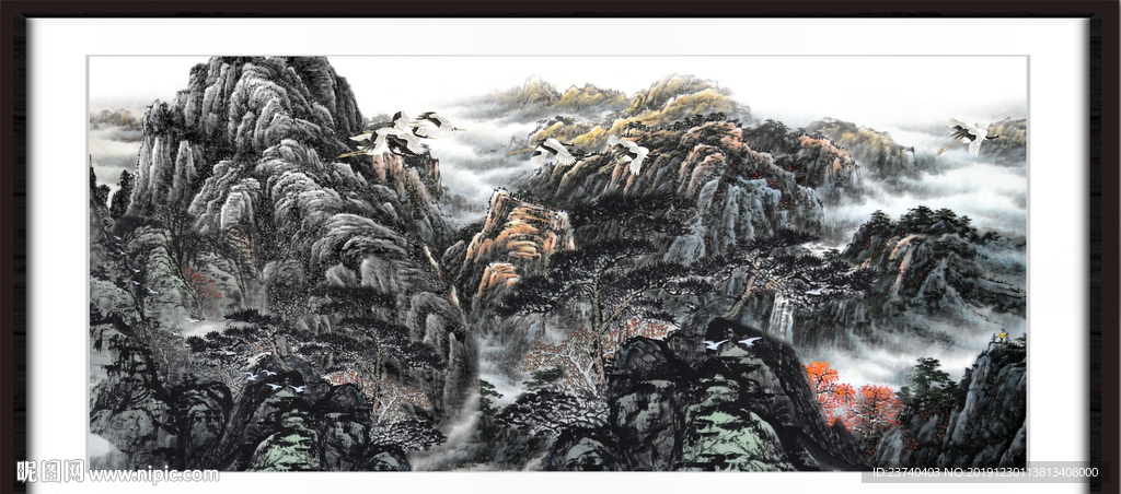 国画山水