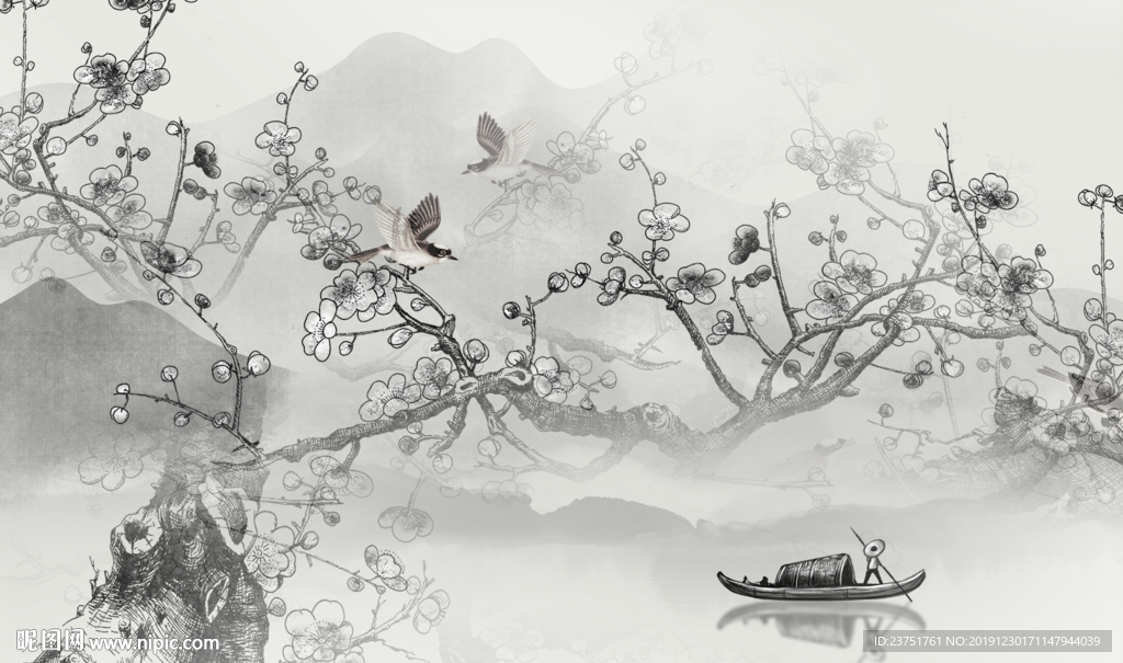 山水画