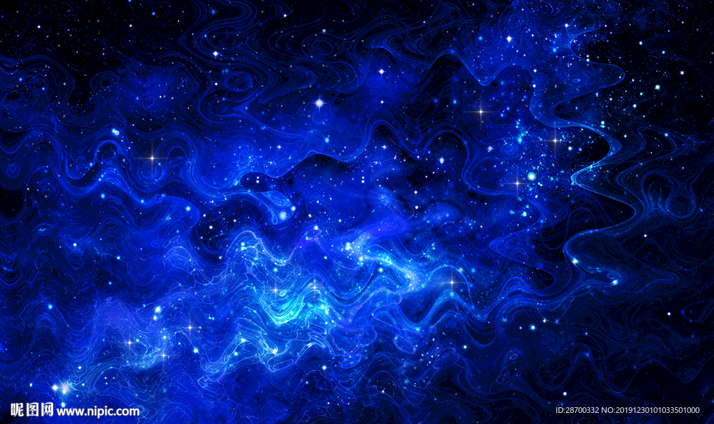 蓝色星空