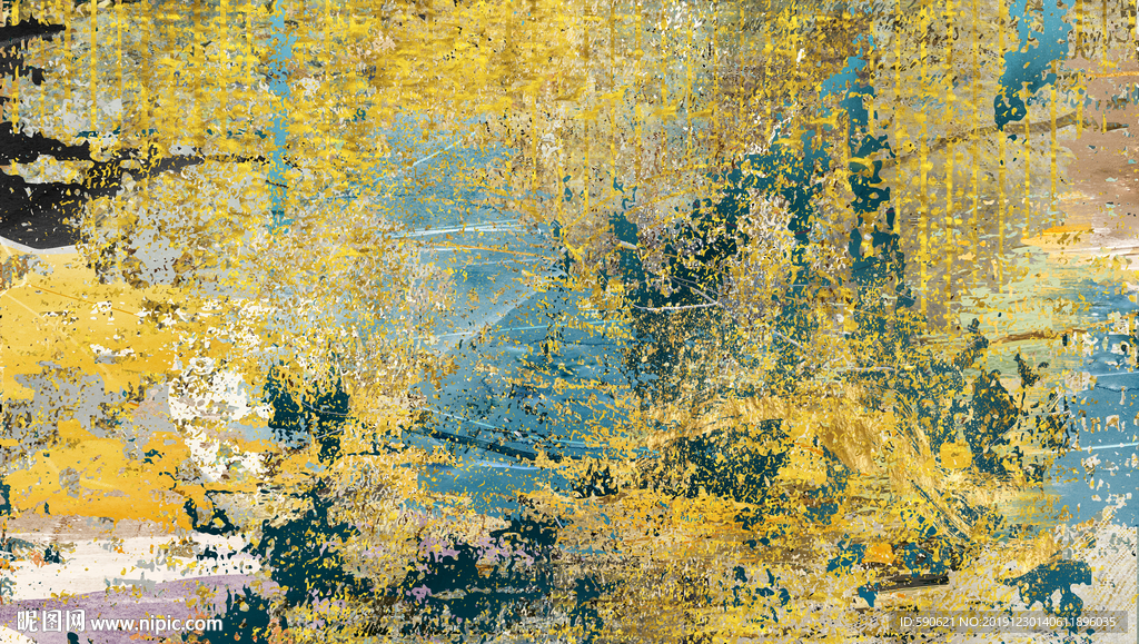 抽象油画
