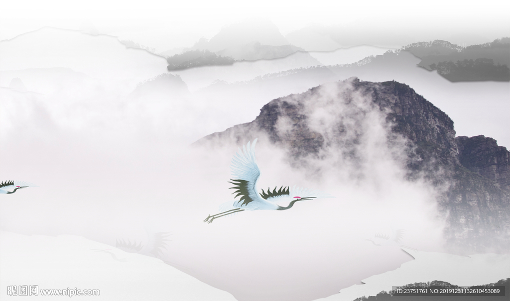 禅意水墨山水