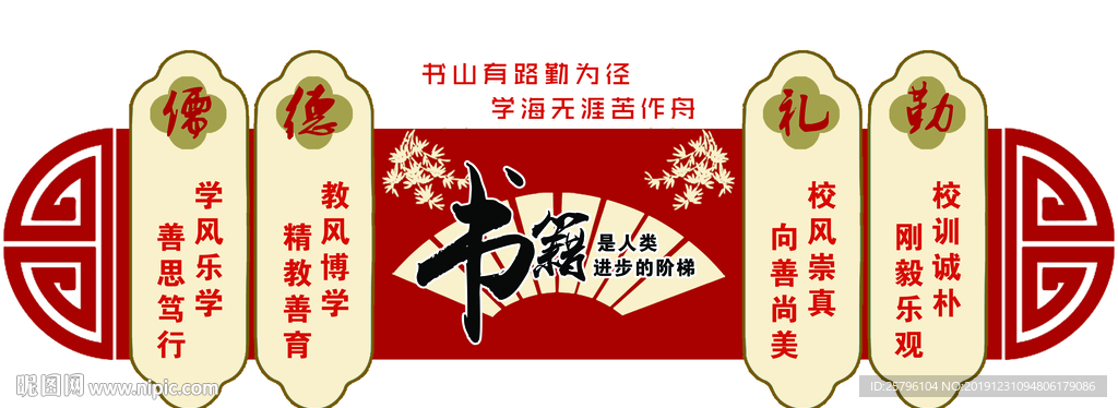 楼道文化展板