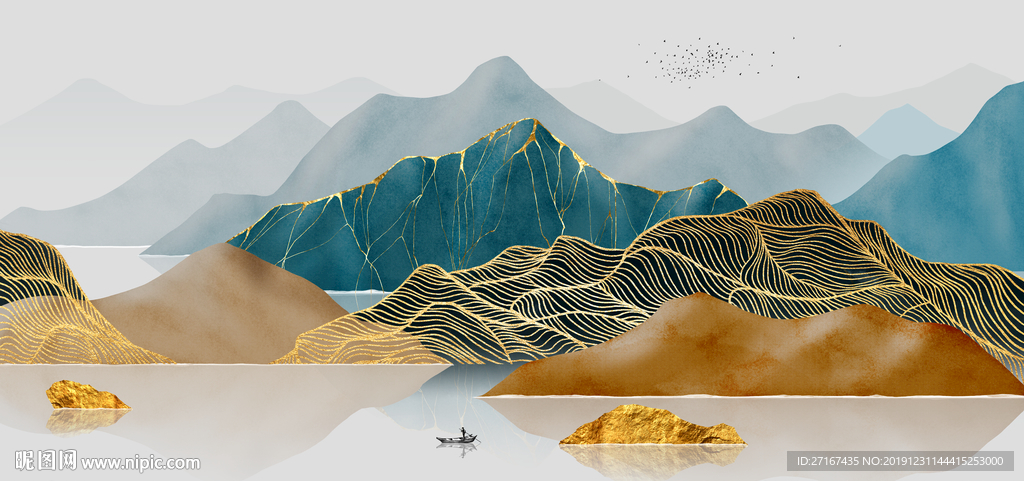 意境山水画