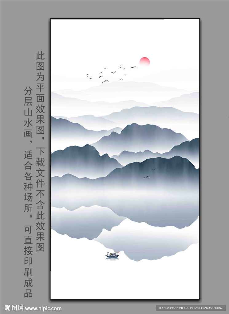 玄关抽象挂画