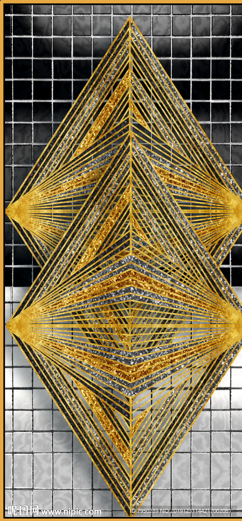 北欧肌理装饰画