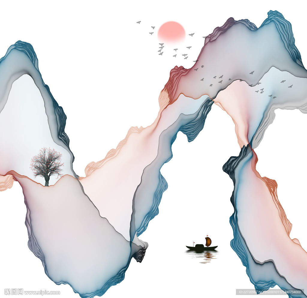 水墨山水