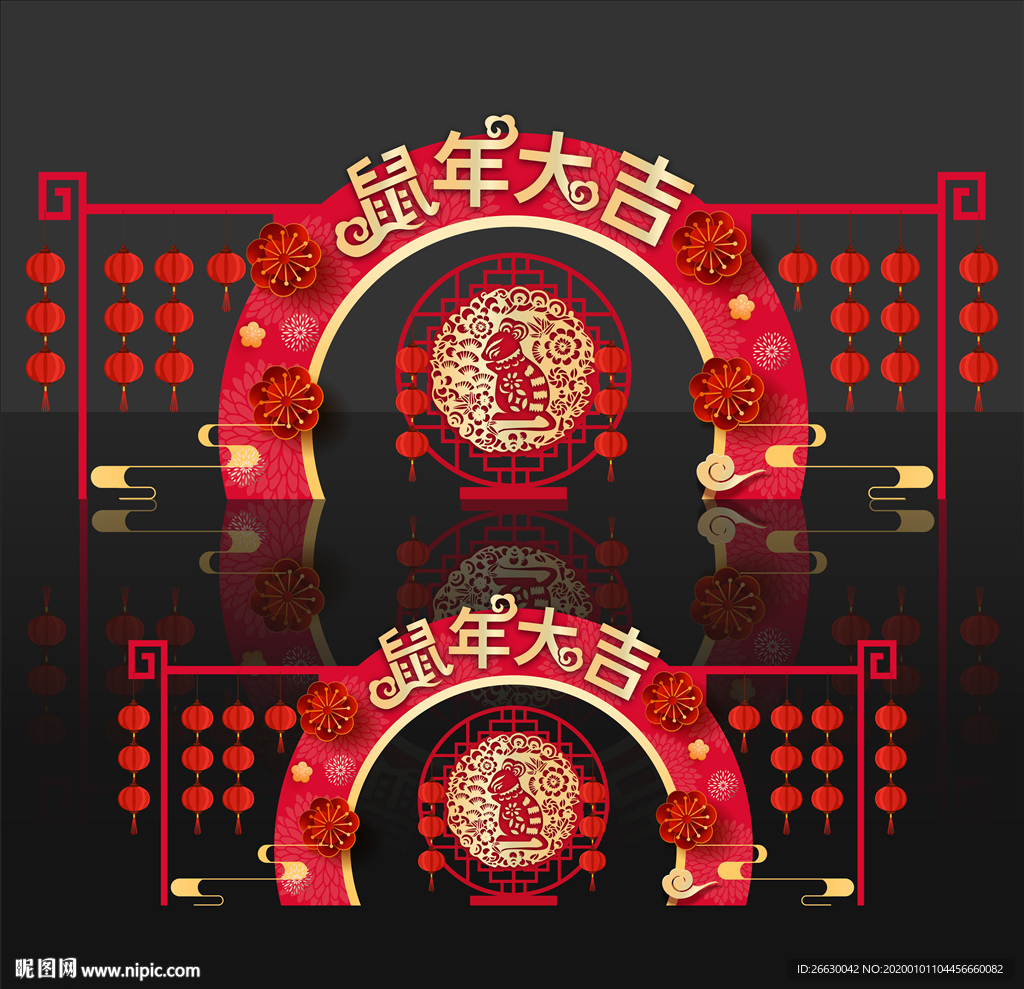 新年门头