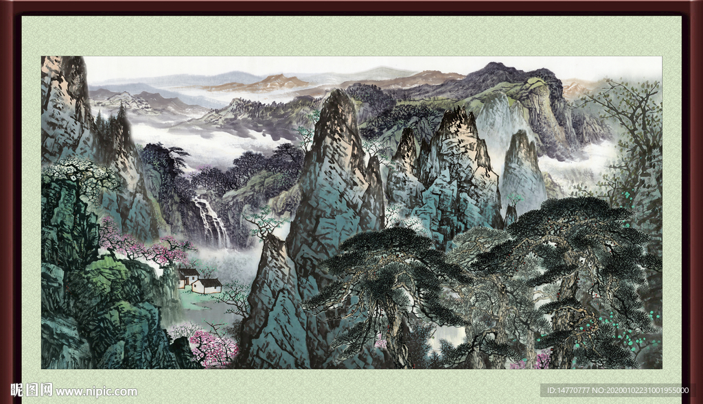 国画山水