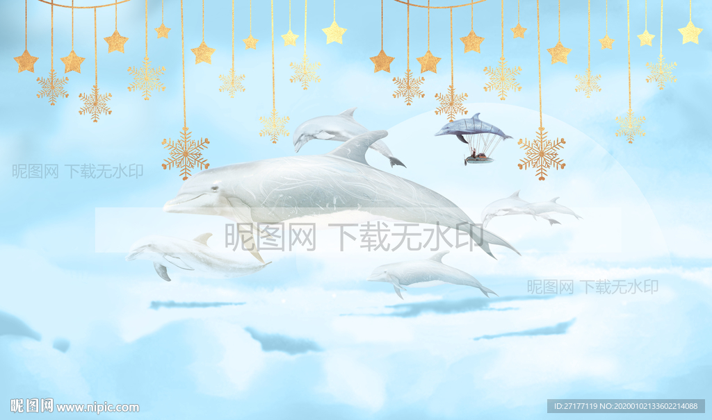 儿童房背景墙