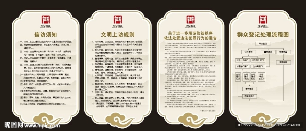 综治中心信访制度流程