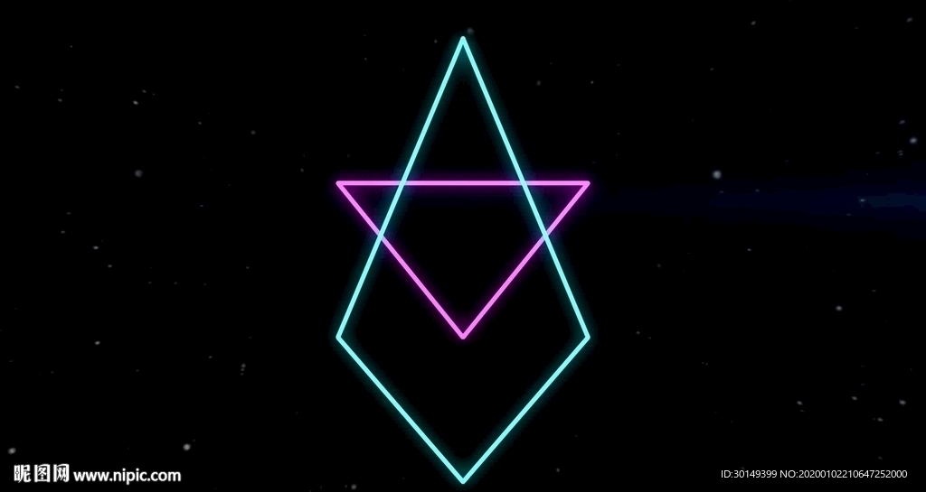LED舞台灯光背景舞蹈几何线条