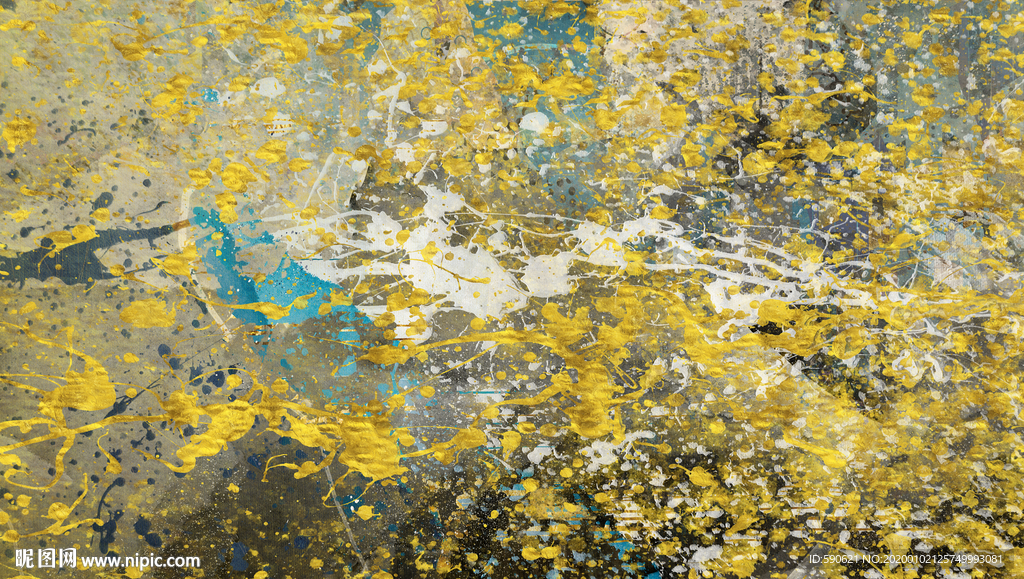 抽象油画