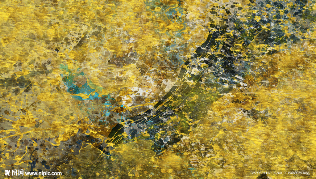 抽象油画