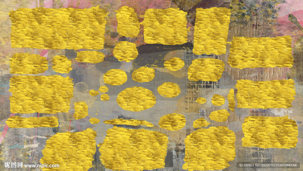抽象油画