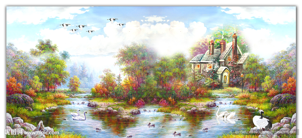风景油画