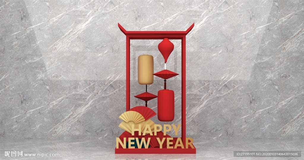 新春美陈 新年美陈