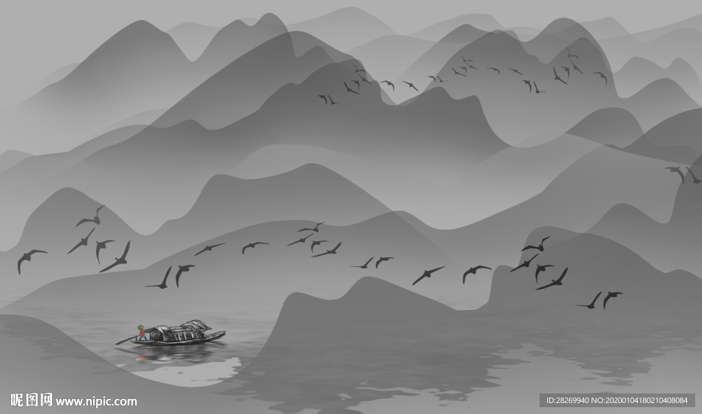 山水画