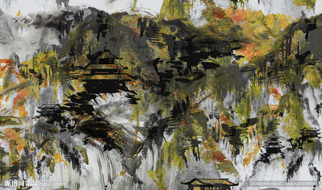 山水画