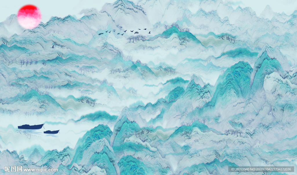 山水画