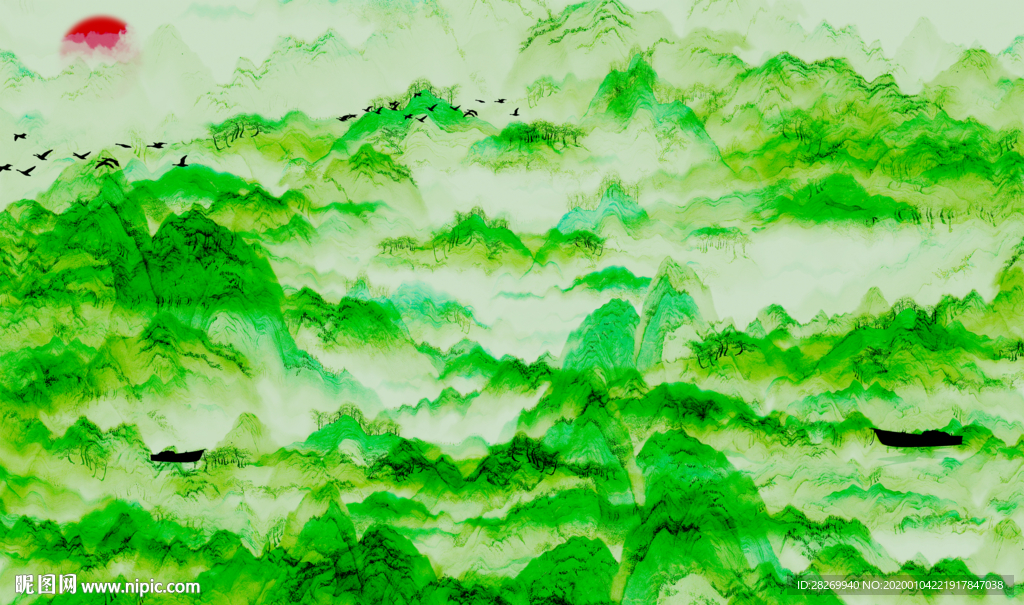 山水画