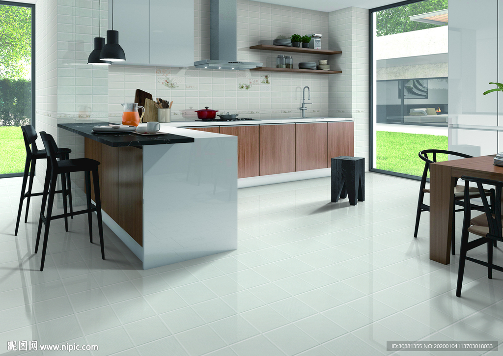 瓷砖分层效果图