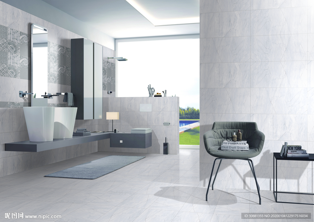 陶瓷分层效果图