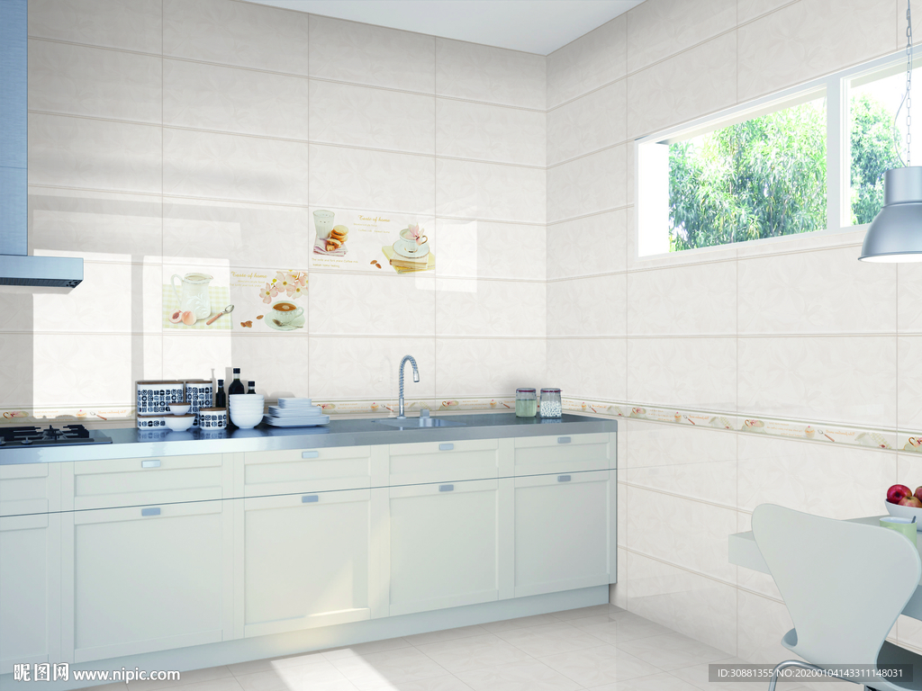 厨房分层效果图