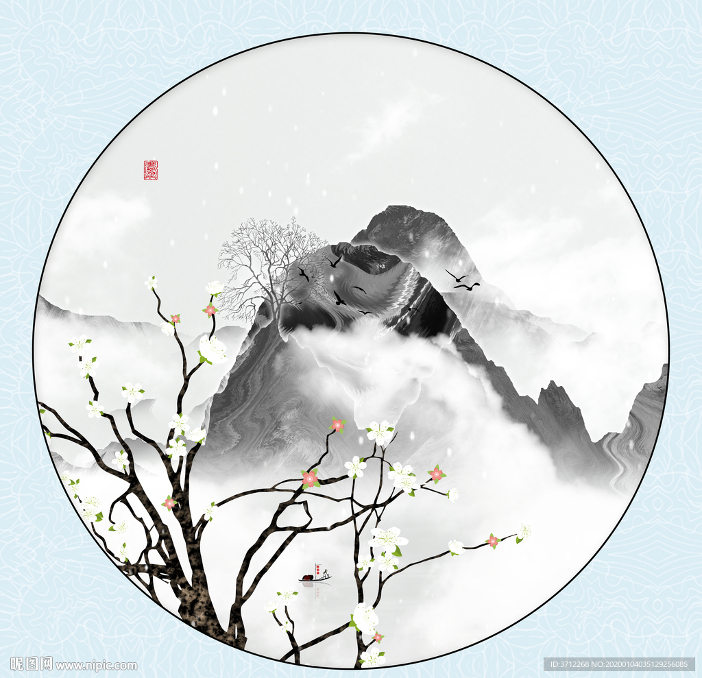 书房壁画