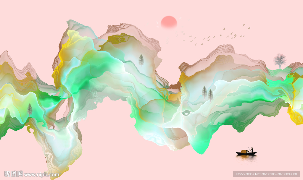 水墨画