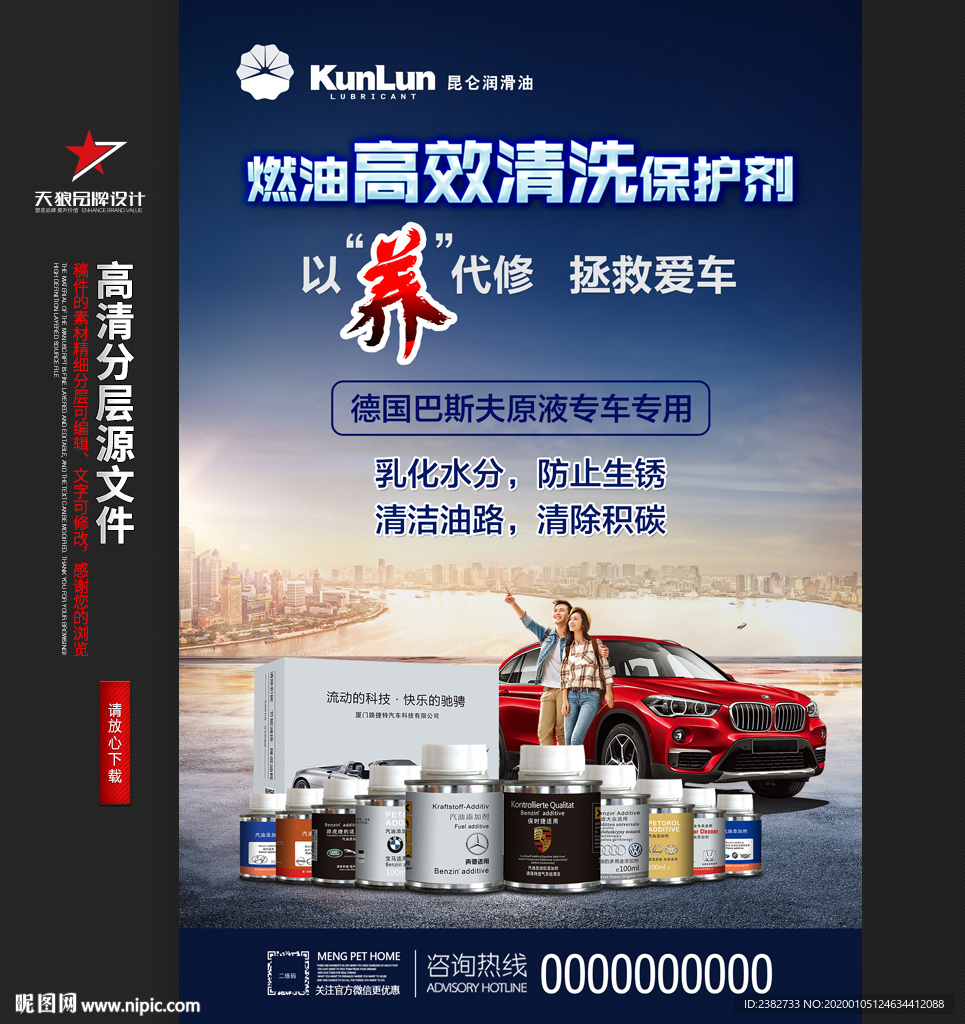 汽车用品海报