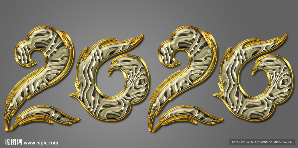 2020 字体