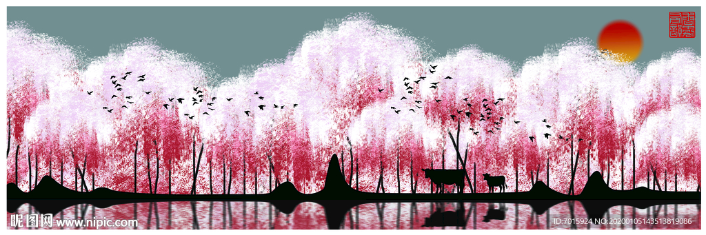 抽象装饰画