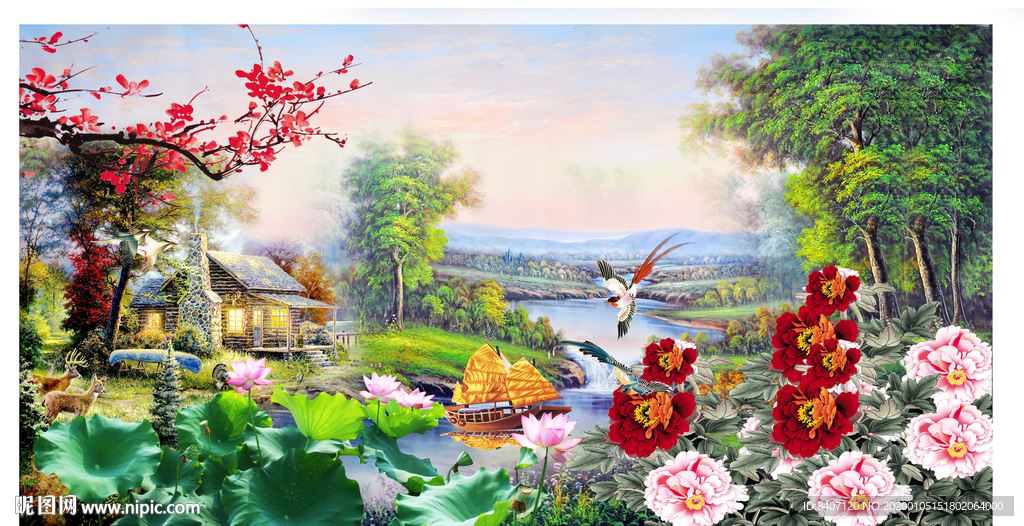 风景油画