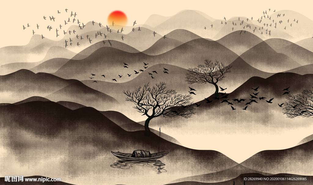 山水画